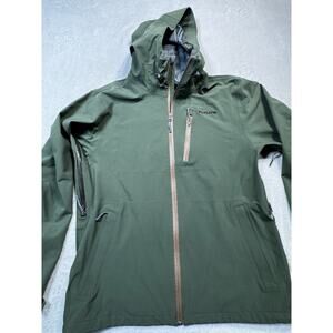 Flylow Softshell Technical Jacket Green Waterproof Breathable Stretch Shell XL